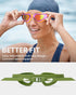 OutdoorMaster Fisheye Swim Goggles, Anti-fog Swimming Goggles No Leaking UV Protetion Adults Men Women, Large Size, Green...