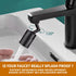 Swivel Faucet Extender, Faucet Extender for Bathroom Sink Kitchen-Aerator-Splash Water Filter Extension, Multifunctional Universal Robotic Arm Rot...