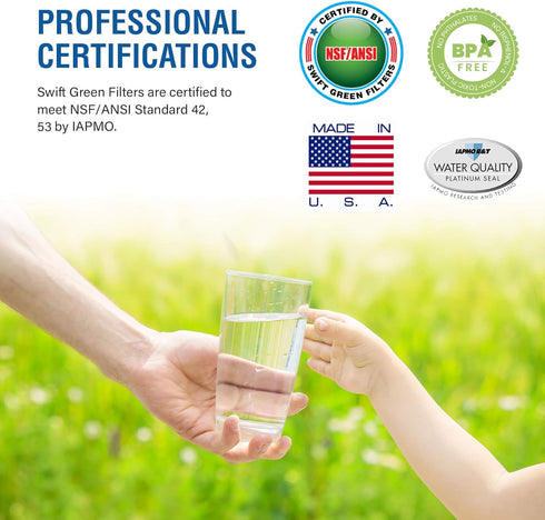 Swift Green Filters Replacement water filter for LG LT700-P, 46-9690, ADQ36006102, ADQ36006101,EFF-6032A,PH21410 (1Pack) Made in USA