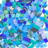 Mosaic Tiles, Glass Mosaic Tiles for Crafts Bulk, Stained Mosaic Glass Pieces,Shapes Classified, Mosaic Supplies for Home Decoration, Art Crafts, ...