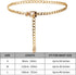 Chain Belt for Women Girls Adjustable Gold Metal Waist Chain Chunky Chain Belts for Dress Jeans...