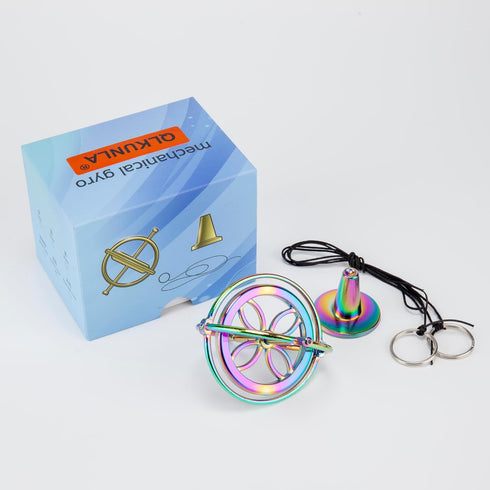 Gyroscope Toy Metal Anti Gravity Rotating Desk Gyroscope Flying Motion Balance Physics Toy Educational Training Gift...