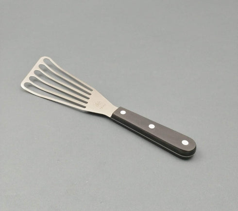 DUE BUOI Flexible Turner Spatula Blade dimension 3" x 6"1/3. Professional quality restaurant. Kitchen bbq grill griddle fish fry. ICQ Approved....