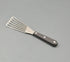 DUE BUOI Flexible Turner Spatula Blade dimension 3" x 6"1/3. Professional quality restaurant. Kitchen bbq grill griddle fish fry. ICQ Approved....