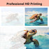 TFIAVSIN Paint by Number for Adults Sea Turtle Paint by Numbers Tropical Sandy Shore Landscape Oil Painting for Adults DIY Paint by Number Kits Ad...