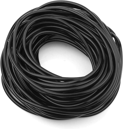 Distribution Tubing Irrigation Drip Hose, Watering Tubing PVC Hose Pipe 4/7mm Agriculture Drip Line Lawn Micro Dripper Irrigation System(20m)...