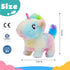Cuteoy Walking Rainbow Unicorn Stuffed Animal Talking Wagging Nodding Educational Plush Toy Electric Interactive Animated Plushies for Girls Boys ...