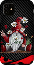 iPhone 11 Red Gnome Hippie Daisy Flowers Gnome Ladybugs - Christmas Case...