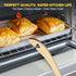 Wooden Oven Rack Puller 2 Pack Oven Long Handle Push Pull Tool Oven Accessories for Toaster Oven Air Fryer, Prevent Scalding...