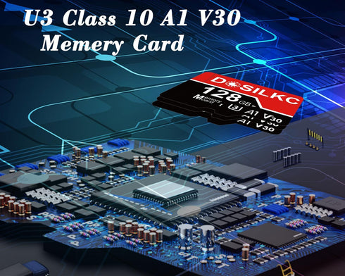 128GB SD High Speed Memory Card, U3 C10 A1 V30 TF Card Full HD Video Recording for Smartphone Tablet Camera Drone (128, GB)...