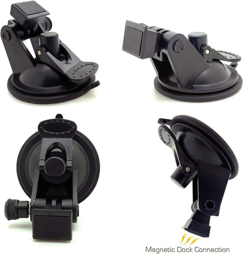 Strong Suction Mount w/Magnetic Cradle for Escort IX IXc Max 3 4 Max360C /Year 2020 Max 360 Redline EX Beltronics GT360 Cobra DualPro Radar Detect...