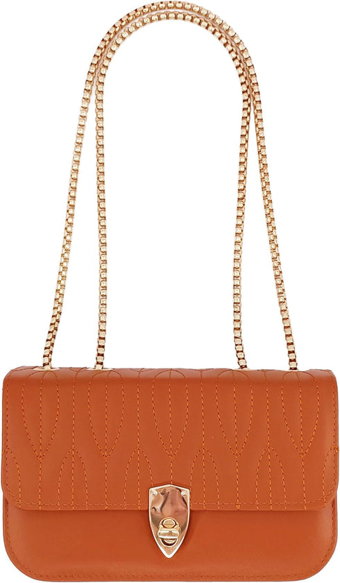 PORT&LOTUS Mini Shoulder Bag for Women PU Leather Small Bags for Women Little Tote Bag Women Purses...