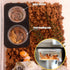 0.5oz Crested Gecko Food and Water Feeding Cups, Reptile Feeder Bowls, Plastic Replacement Food Dish for Lizard and Other Small Pet Ledge Accessor...