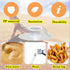 Small Reptile Food Plastic Replacement Cup Worm Water Dish Feeder Lizard Gecko Ceramic Pet Bowls with Tongs for Tortoise Lizard Bearded Dragon Fro...