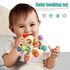 Baby Teething Toys Sensory Infants Toys Baby Teether Rattling Soothing Pacifier Grasping Activities Baby Chew Toys for 6-12-18 Months Boys Girls G...