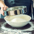 Flour Sifter Stainless Steel Fine Mesh Strainers 11.8 Inch 60 Mesh Round Flour Sieve for Baking Cake Bread...