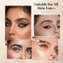 2Pcs Magic Eyebrow Pencil, 3D Waterproof Microblading Eyebrow Pen 4 Fork Tip Tattoo Pencil, Natural Makeup Fine Stroke Eyebrow Pencil Dark Brown B...