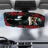Red Rose Car Rearview Mirrors Cover Universal Inner Rear View Mirror Cover with Elastic Band,Vehicle Interior Accessories for Trucks Van SUV Sedan...