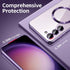 for Samsung Galaxy S23 Case, Covers for S23.Magnetic Metallic Glossy Slim Clear Luxury Soft Shockproof funda capa para for Galaxy S23 6.1 inch Com...