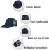 LANGZHEN Unisex Classic Trucker Cap Outdoor Hunter Adjustable Cap Mesh Panels Vintage Baseball Cap for Man Women...