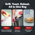 Reusable Toaster Bag - For Grilled Cheese Sandwiches, Pizza Rolls, + - Nonstick Toaster Bags Made of Teflon - BPA & PFOA Free Little Bags - Toaste...