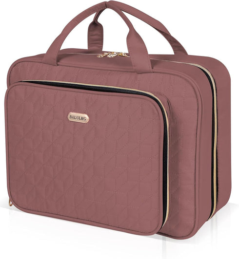Travel Toiletry Bag for Women Large Capacity with Hook - Portable Cosmetic Case,Hanging Makeup Bag for Full Sized Toiletries?Travel Essentials for...