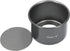 MasterClass KCMCHB30 10 cm Deep Cake Tin with PFOA Non Stick and Loose Bottom, 1 mm Carbon Steel, 4 Inch Mini Round Pan, Grey...