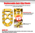 Goldfire Anti-Skid Gear Knurled Motorcycle Shifter Peg Shift Peg 360° Roating MX Chopper Bobber Style for H-D Touring Softail Sportster Dyna (Gold...
