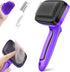 Dog Brush Kit for Shedding Short & Long Haired Cats, Self Cleaning Slicker Brush for Small Medium & Large Animals, Puppy. 3 in 1 Pet Grooming Set,...