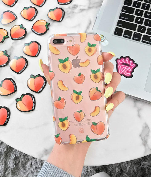 Velvet Caviar Compatible with iPhone XR Case Peach for Girls & Women - Cute Clear Protective Phone Cases (Peachy Orange)...