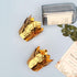 EUSOAR Disposable Baking Cups, 3.5 Ounce 50pcs Gold Tulip Cupcake Muffin Liners, Aluminum Foil Tulip Style Cupcake Cups, Foil Cups, Aluminum Cupca...