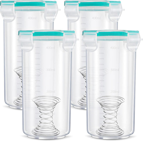Touch up Paint Container Touch up Cups Paint Storage Cups with Lids Paint Storage Containers Airtight Paint Container with Stainless Steel Mixing ...