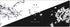 Black White Cherry Blossom Mouse Pad Japanese Sakura Death Life Flower Extended Desk Mat 80X30 cm Non-Slip Rubber Base Stitched Edge Large XL Play...