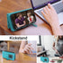 Harryshell Compatible with iPhone 14 / iPhone 13 6.1 inch 5G Wallet Case Detachable Magnetic Cover Zipper Cash Pocket Multi Card Slots Holder Wris...