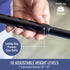 DMI Walking Cane and Walking Stick for Adult Men and Women, FSA Eligible, Lightweight and Adjustable, Ergonomic Hand Grip and Wrist Strap...