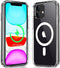 Magnetic Case Compatible with iPhone 11 Case, Compatible with MagSafe Wireless Charging, Transparent Anti-Scratch Back Shockproof Protective Slim ...