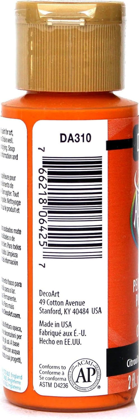 DecoArt Americana Acrylic Paint, 2-Ounce, Spiced Pumpkin...