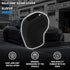 2PCS Car Hollow Gear Shift Knob Cover,Elastic Silicone Car Automatic Shift Protect Accessories,Compatible with Volkswagen New 2020 Anti-Slip handb...