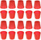 HARFINGTON 50pcs Sewing Thimble Plastic Sewing Thimble Finger Protector Finger Shield Fingertip Quilting Craft Embroidery Accessories DIY Hand Wor...