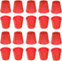 HARFINGTON 50pcs Sewing Thimble Plastic Sewing Thimble Finger Protector Finger Shield Fingertip Quilting Craft Embroidery Accessories DIY Hand Wor...