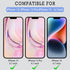 Privacy Screen Protector with Front Slide Camera Cover Compatible for Phone 13/13 Pro/Phone 14, Anti-Spy Tempered Glass Screen Protection and Spy ...