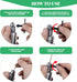 6Pcs Carbon Steel Drill Chuck Key Wrench Set, 3/4" 5/8" 1/2" 3/8" 1/4" Electric Drill Clamping Tool and 4 in 1 Steel Drills Chuck Key for Drill Po...