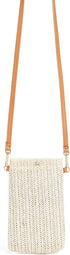 Small Straw Woven Crossbody Bag Cell Phone Purse Shoulder Straw Clutch Summer Beach Wallet Handbags For Women Girl Vacation...