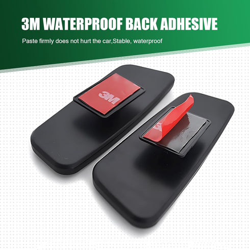 2 PCS Blind Spot Mirrors for Car Rearview Mirrors, Dual-curvature Mirror Rectangular Reversing Assist Adjustable Blind Spot Mirrors, Vision-expand...