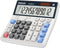 OSALO Desktop Calculator Extra Large Display 12 Digits Big Buttons Solar Accounting Calculator for Office (OS-200ML)...