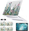 Case for MacBook Pro 13 inch M2 M1 A2338 A2289 A2251 A2159 A1989 A1706 2023-2016 Release with Touch ID, 6 in 1 Matte Clear Shell&Keyboard Cover&Sc...