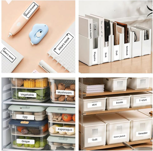 vretti HP3 Label Machine Maker with Tape, Portable Thermal Mini Label Printer, Bluetooth Wireless Connection for Storage,Home,Office...