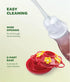 Hummingbird Feeder 10 oz. Plastic Hummingbird Feeders for Outdoors, with Built-in Ant Guard - Circular Perch with 5 Feeding Ports - Wide Mouth for...