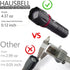 HAUSBELL LED A100 Flashlight Bright, Zoomable Tactical Flashlights Flash Light with 2000 High Lumens and Five Modes for Emergency and Outdoor Use ...