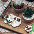 (Set of 2) Green Grass and Garden Picket Fence Silicone Fondant Mold Chocolate Candy Gumpaste Mold Cake Border Decorating Tool Polymer Clay Mold...